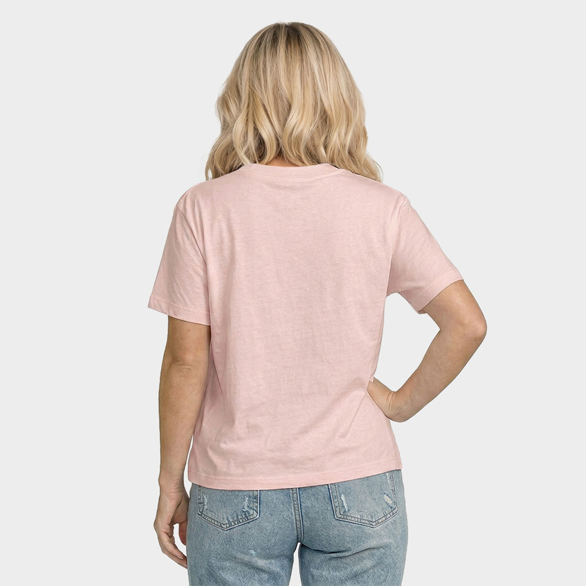 Mama Runs On Jesus and Caffeine - Women's Relaxed Boxy Tee