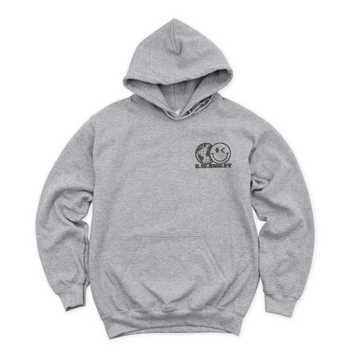 S.W.Smiley Record Retro - Men's Graphic Hoodie