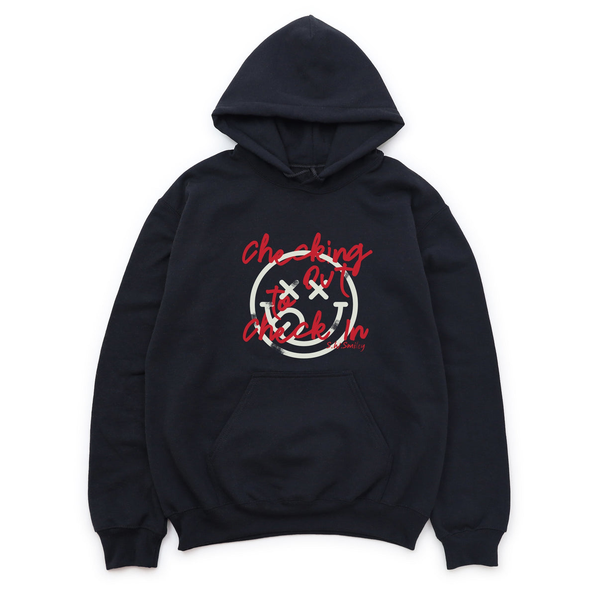 S.W.Smiley Checking Out - Women's Graphic Hoodie