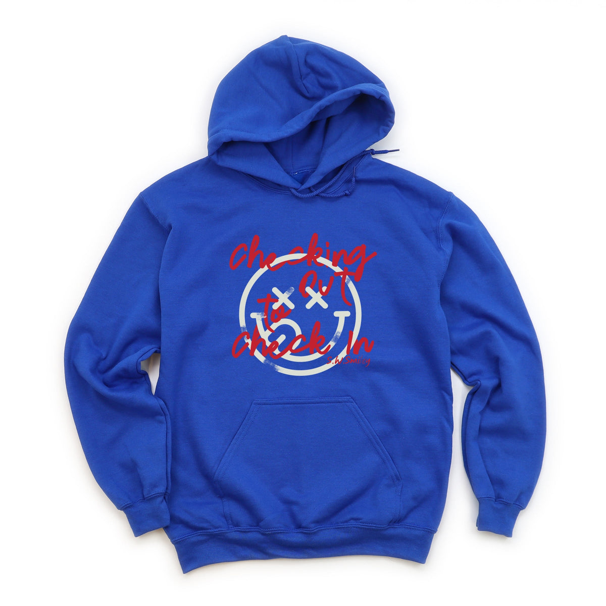 S.W.Smiley Checking Out - Women's Graphic Hoodie