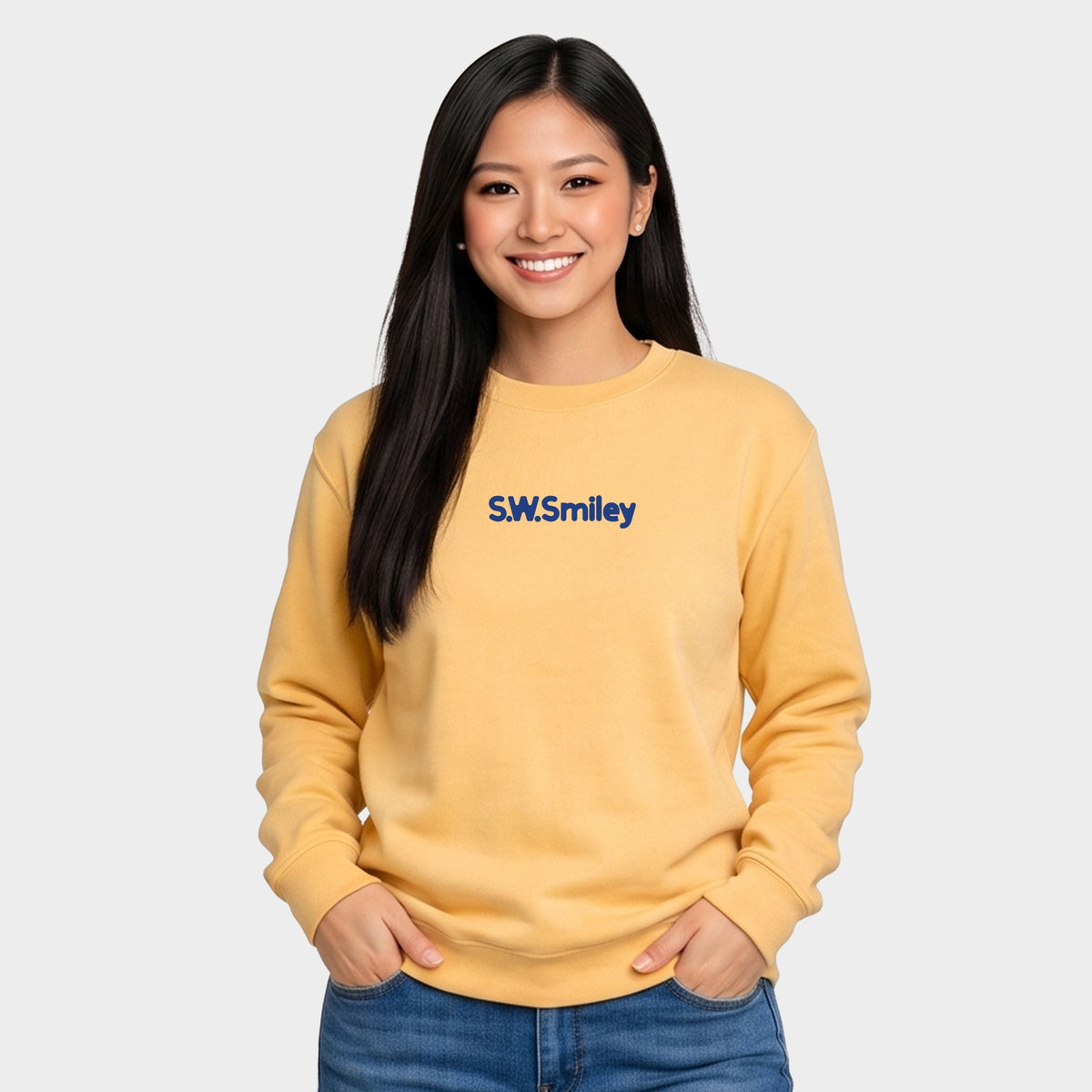 S.W.Smiley Out Of Sync - Women's Graphic Sweatshirt