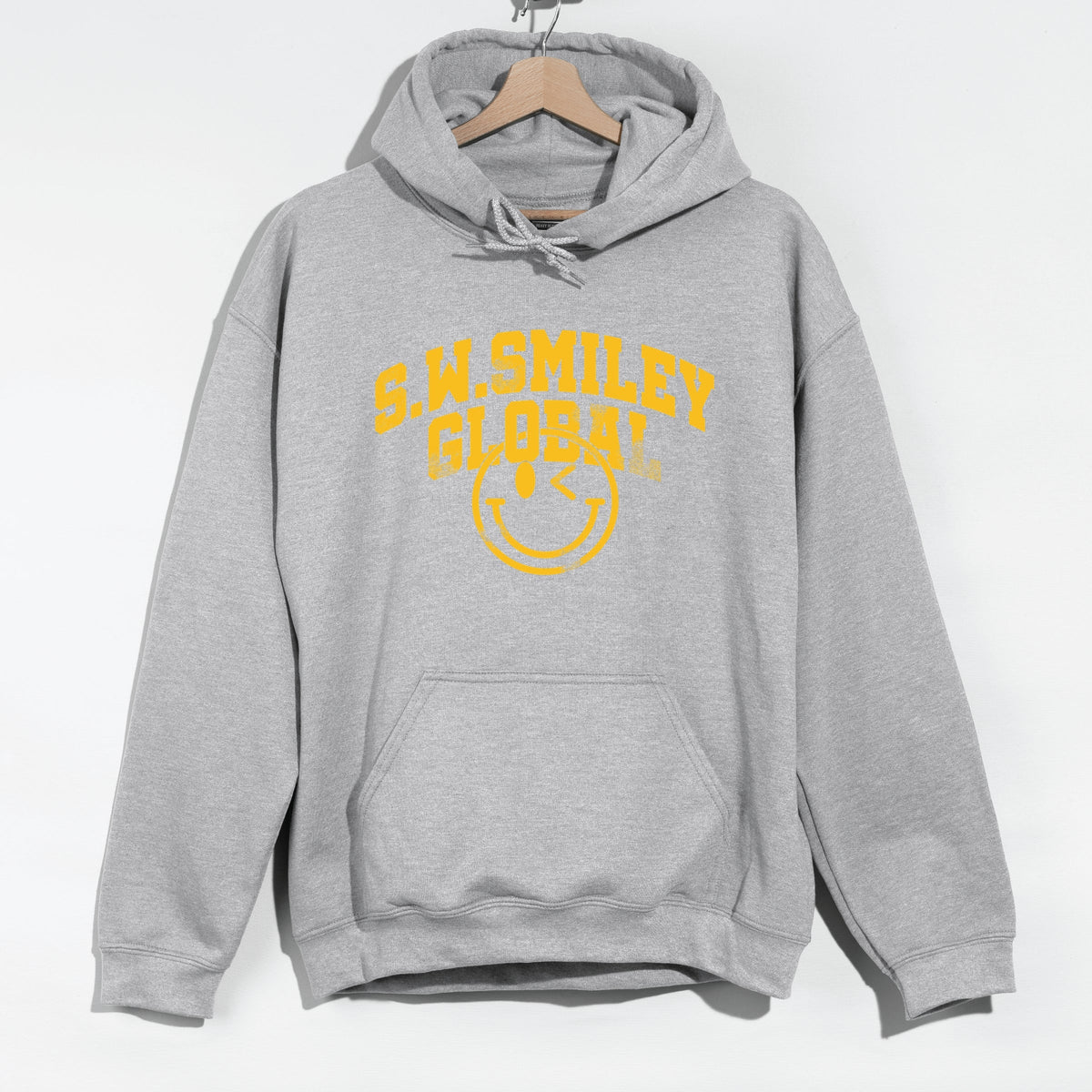 S.W.Smiley Global Varsity - Men's Graphic Hoodie