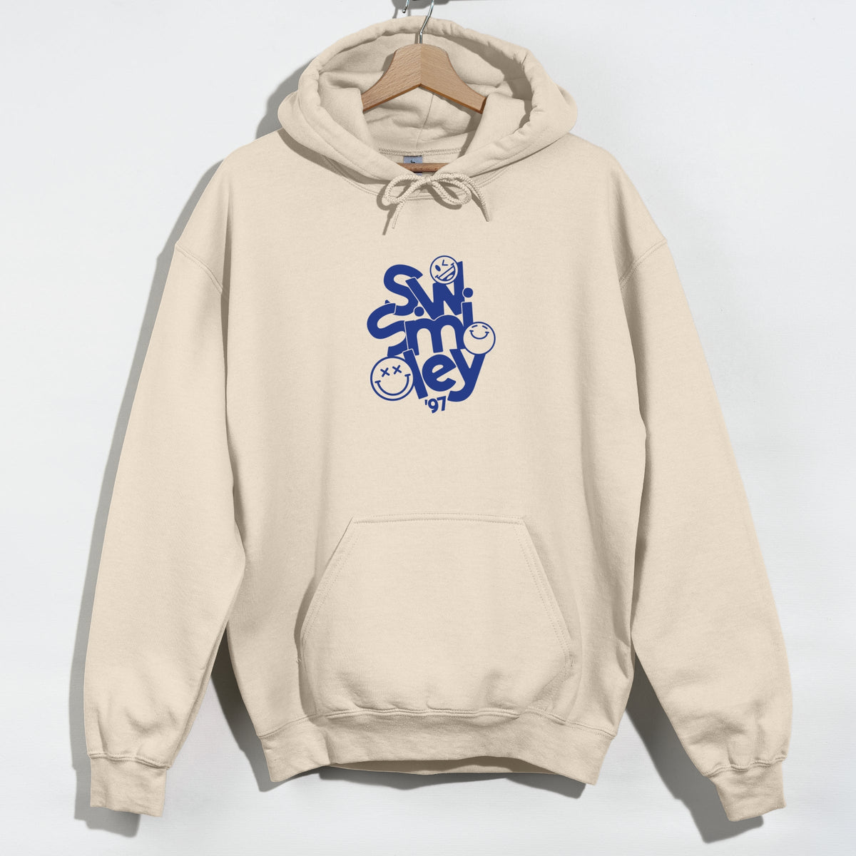S.W.Smiley Stacked '97 - Women's Graphic Hoodie