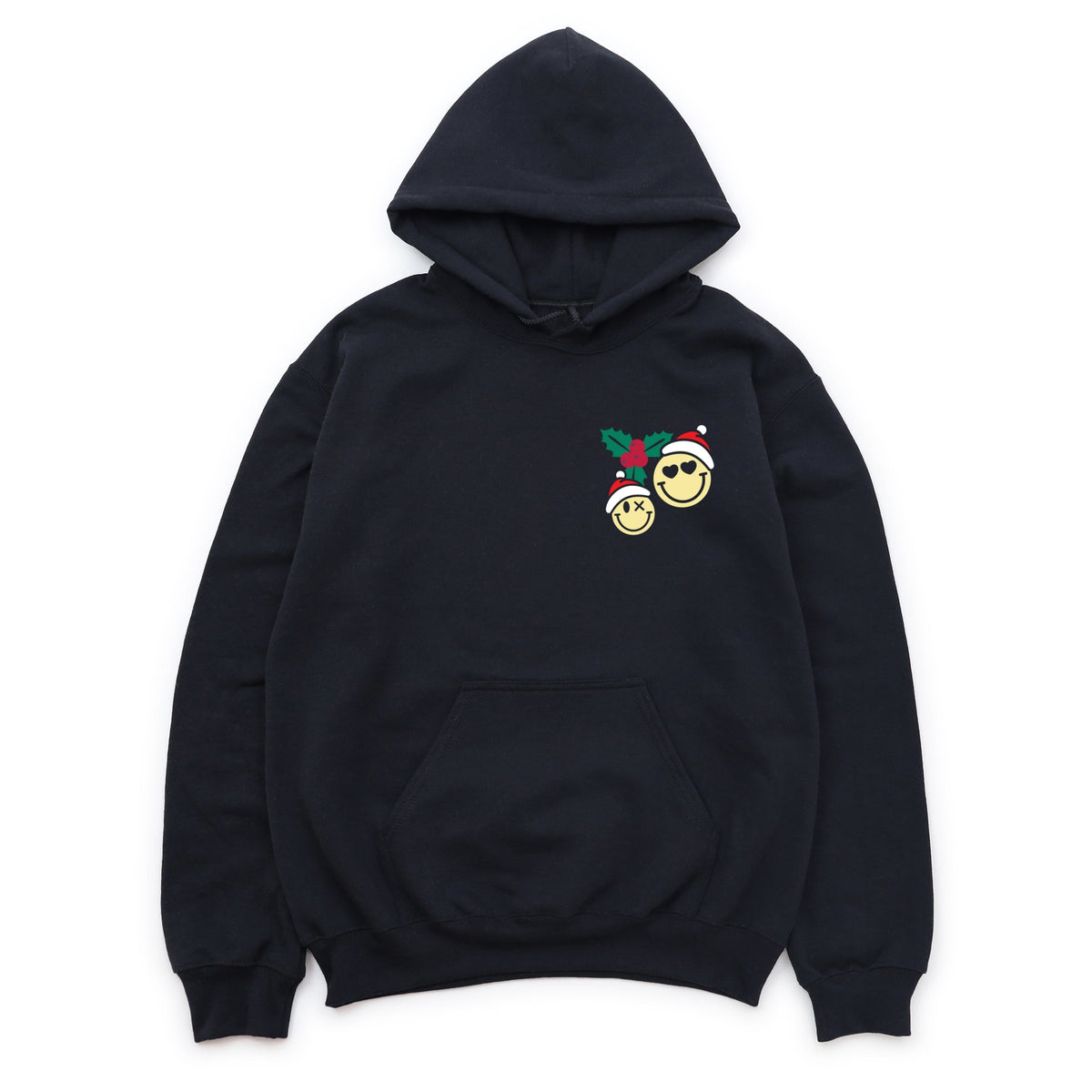 S.W.Smiley Merry Plaid - Women's Graphic Hoodie