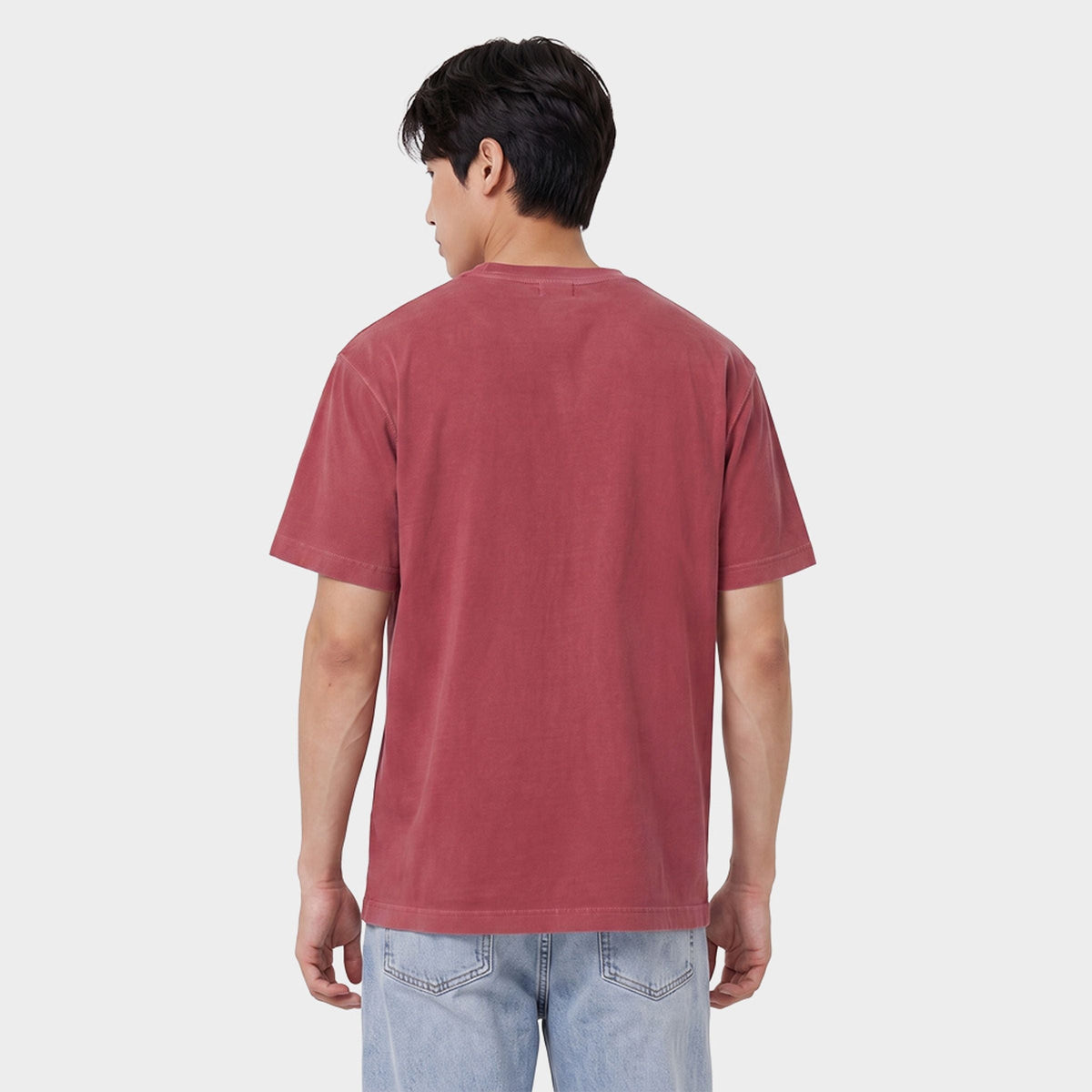 S.W.Smiley Bite Me Gingerbread - Men's Garment Dyed Graphic T-Shirt