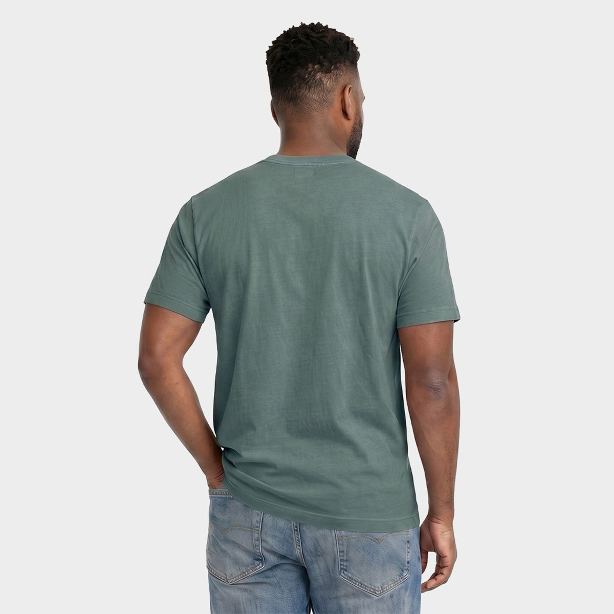 S.W.Smiley Bite Me Gingerbread - Men's Garment Dyed Graphic T-Shirt