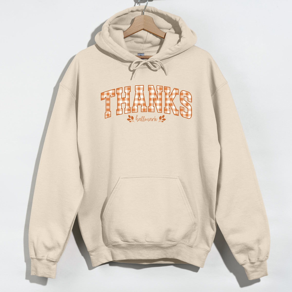 Hallmark - Thanks Gingham - Women's Graphic Hoodie