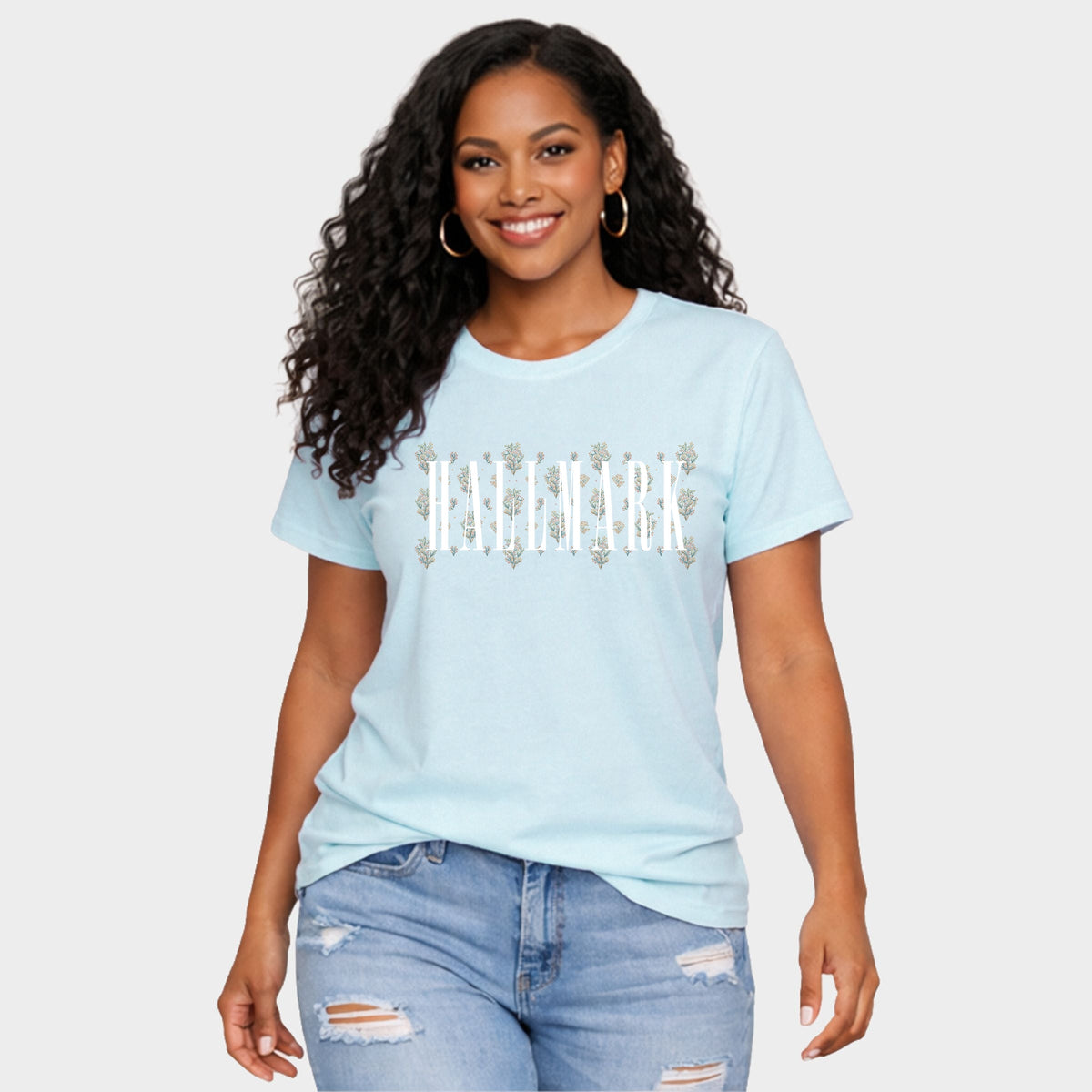 Hallmark - Fall Floral - Women's Short Sleeve Graphic T-Shirt