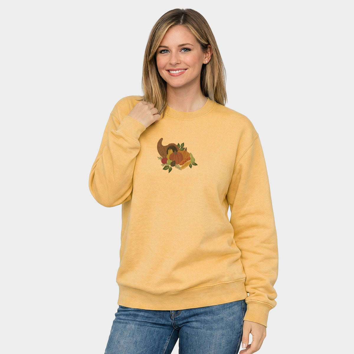Hallmark - Fall Cornucopia -  Women's Graphic Sweatshirt