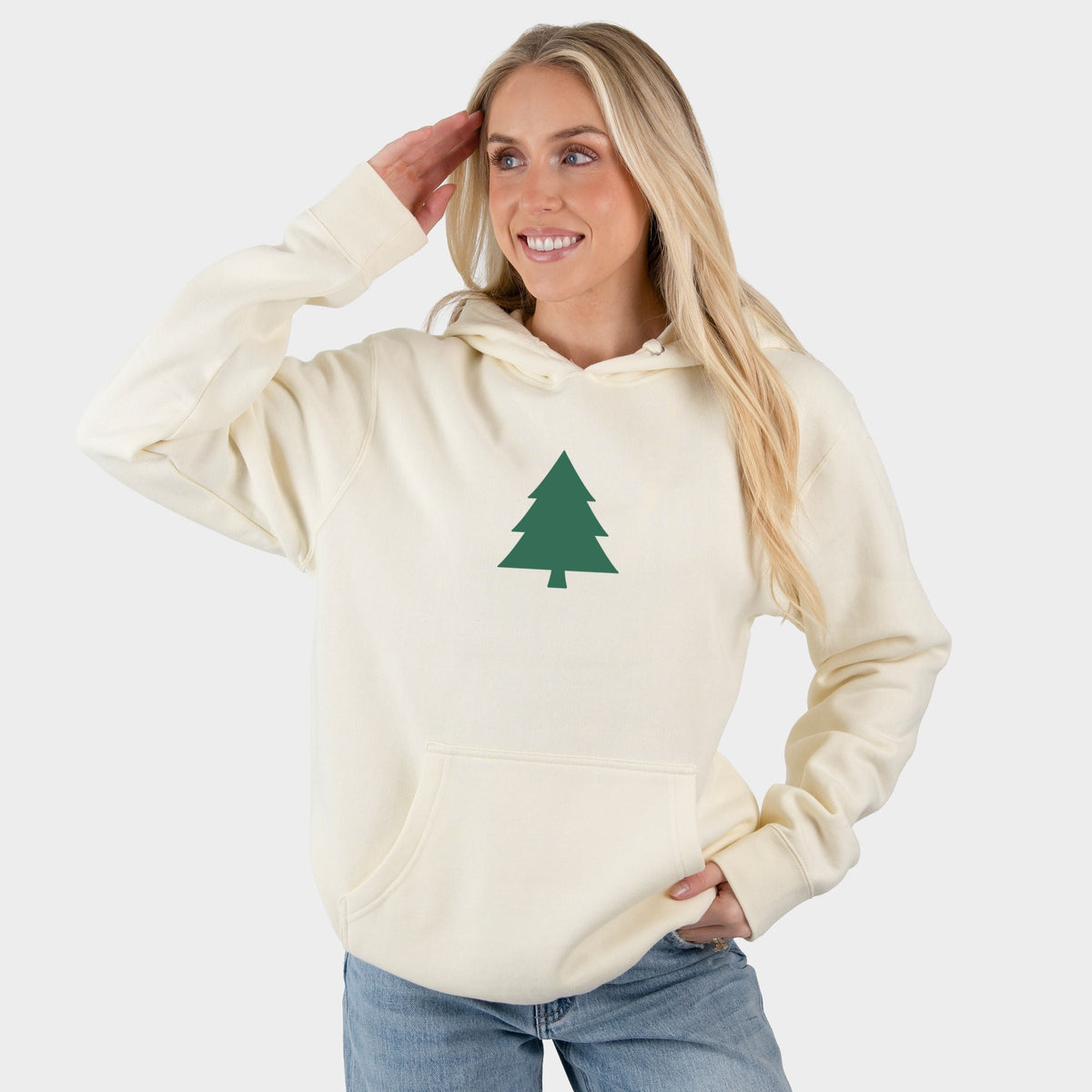 Hallmark - Little Green Tree - Women's Graphic Hoodie
