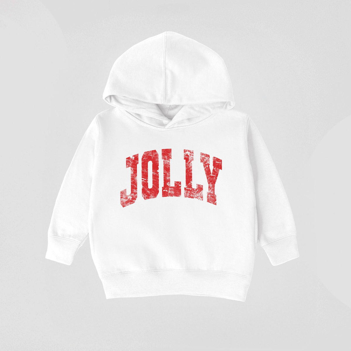 Jolly Arched Distressed - Toddler Hoodie