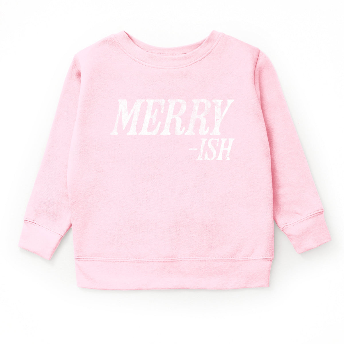 Merry-Ish Distressed - Youth Graphic Sweatshirt