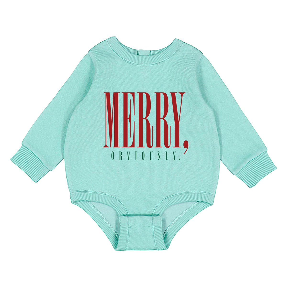Merry, Obviously Tall - Infant Fleece BodySuit