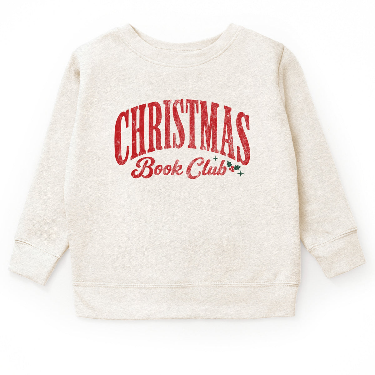 Christmas Book Club Arched - Youth Graphic Sweatshirt