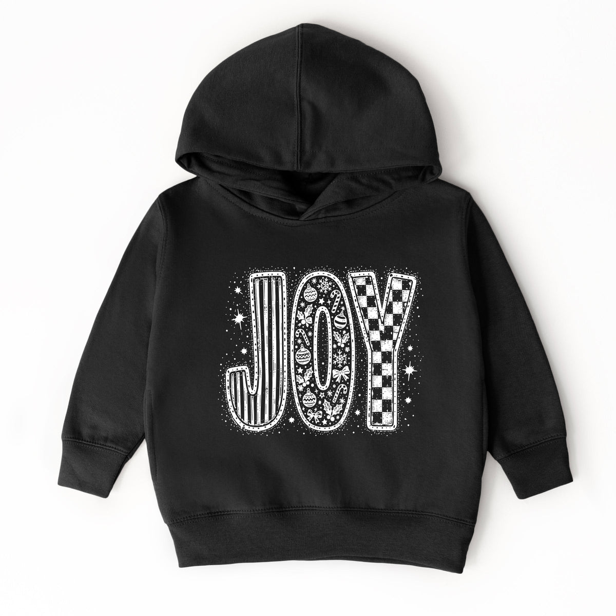 Joy Checkered - Toddler Hoodie