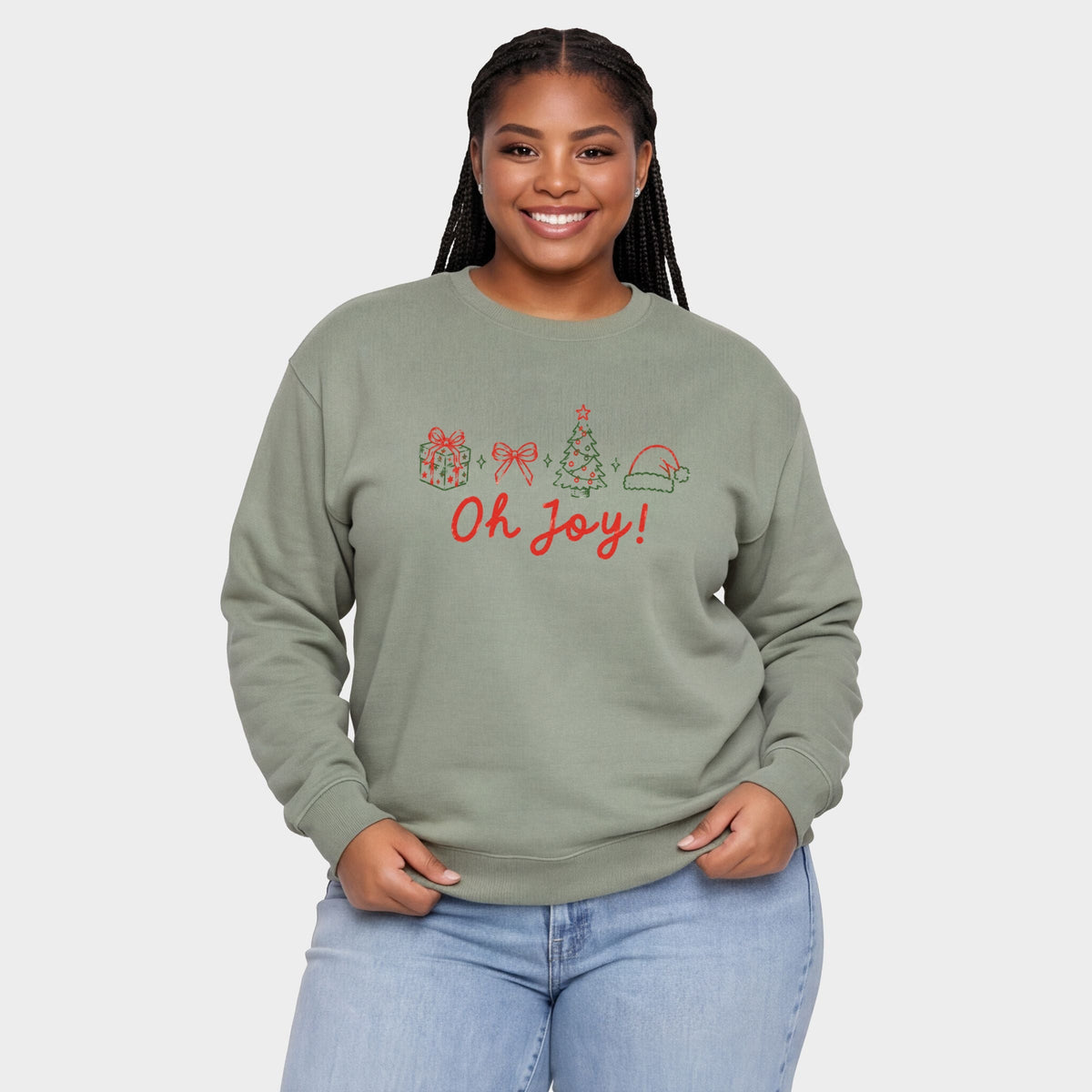 Oh Joy Icons Outline - Women's Plus Sweatshirt