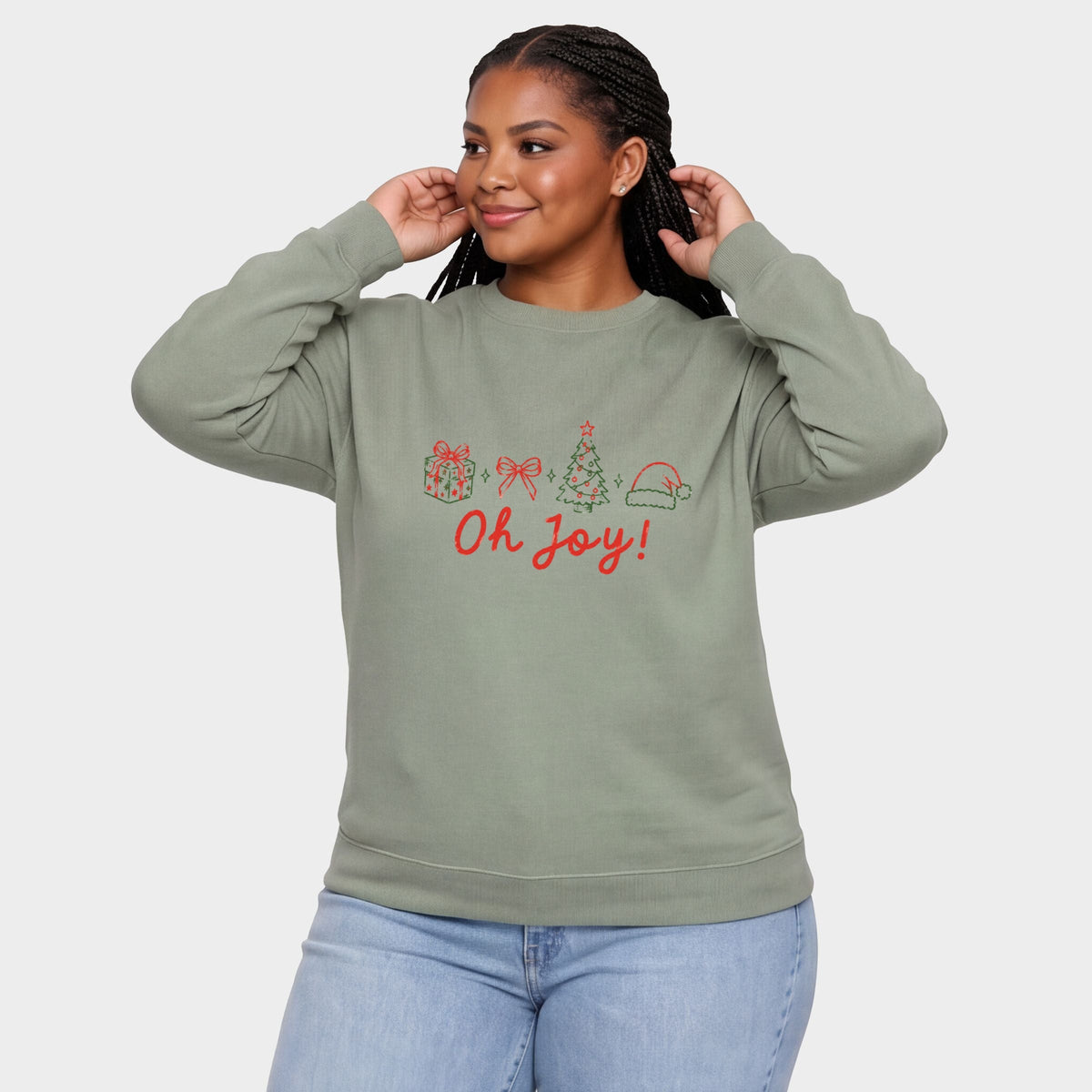 Oh Joy Icons Outline - Women's Plus Sweatshirt