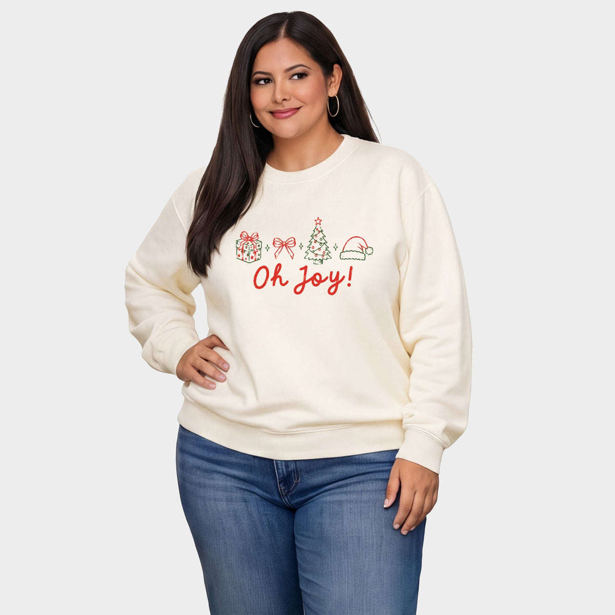 Oh Joy Icons Outline - Women's Plus Sweatshirt