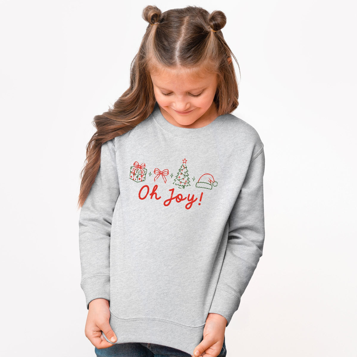 Oh Joy Icons Outline - Youth Graphic Sweatshirt