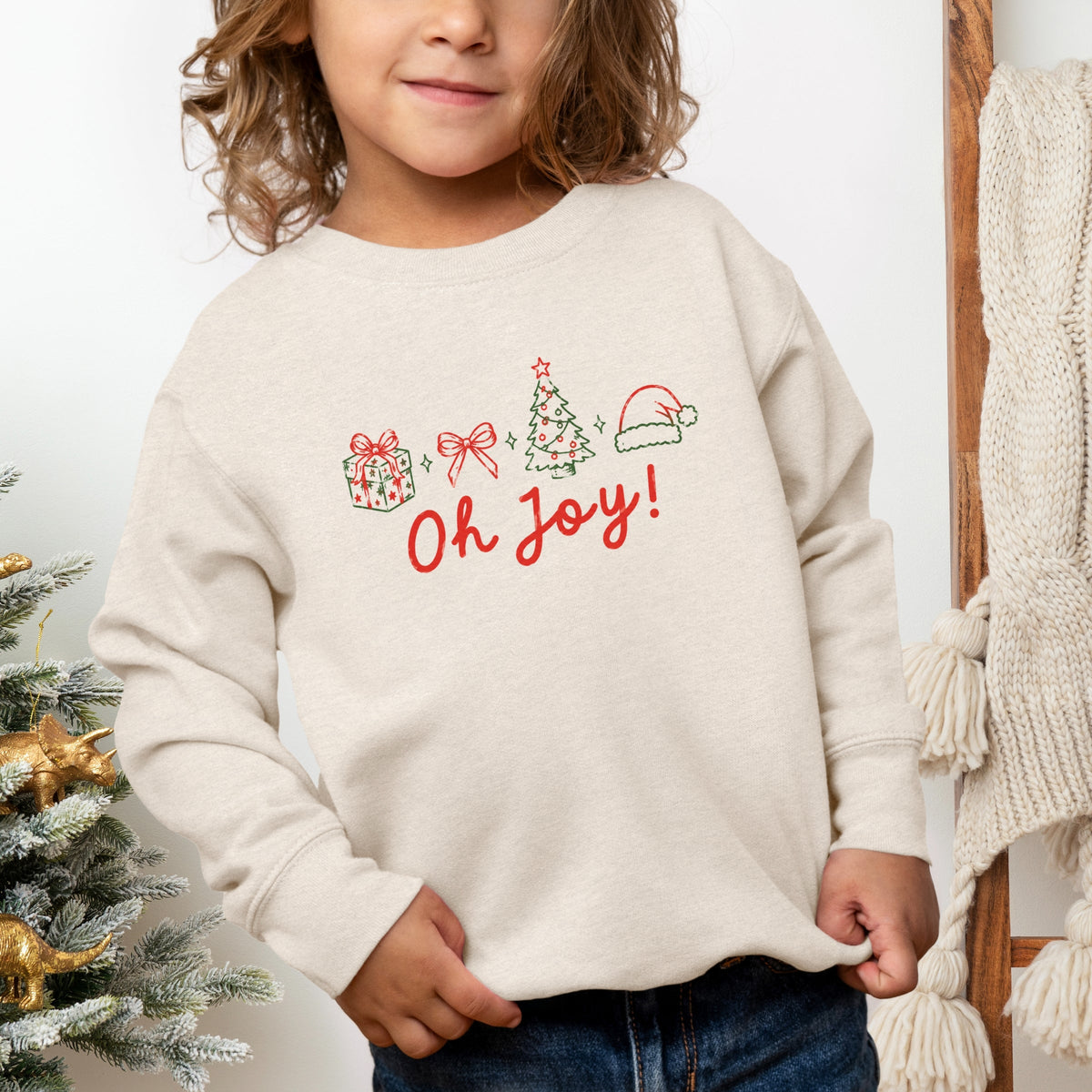 Oh Joy Icons Outline - Toddler Graphic Sweatshirt