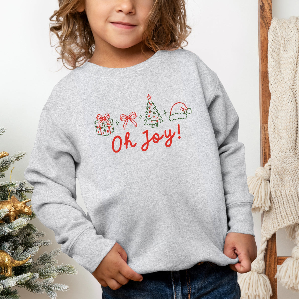 Oh Joy Icons Outline - Toddler Graphic Sweatshirt