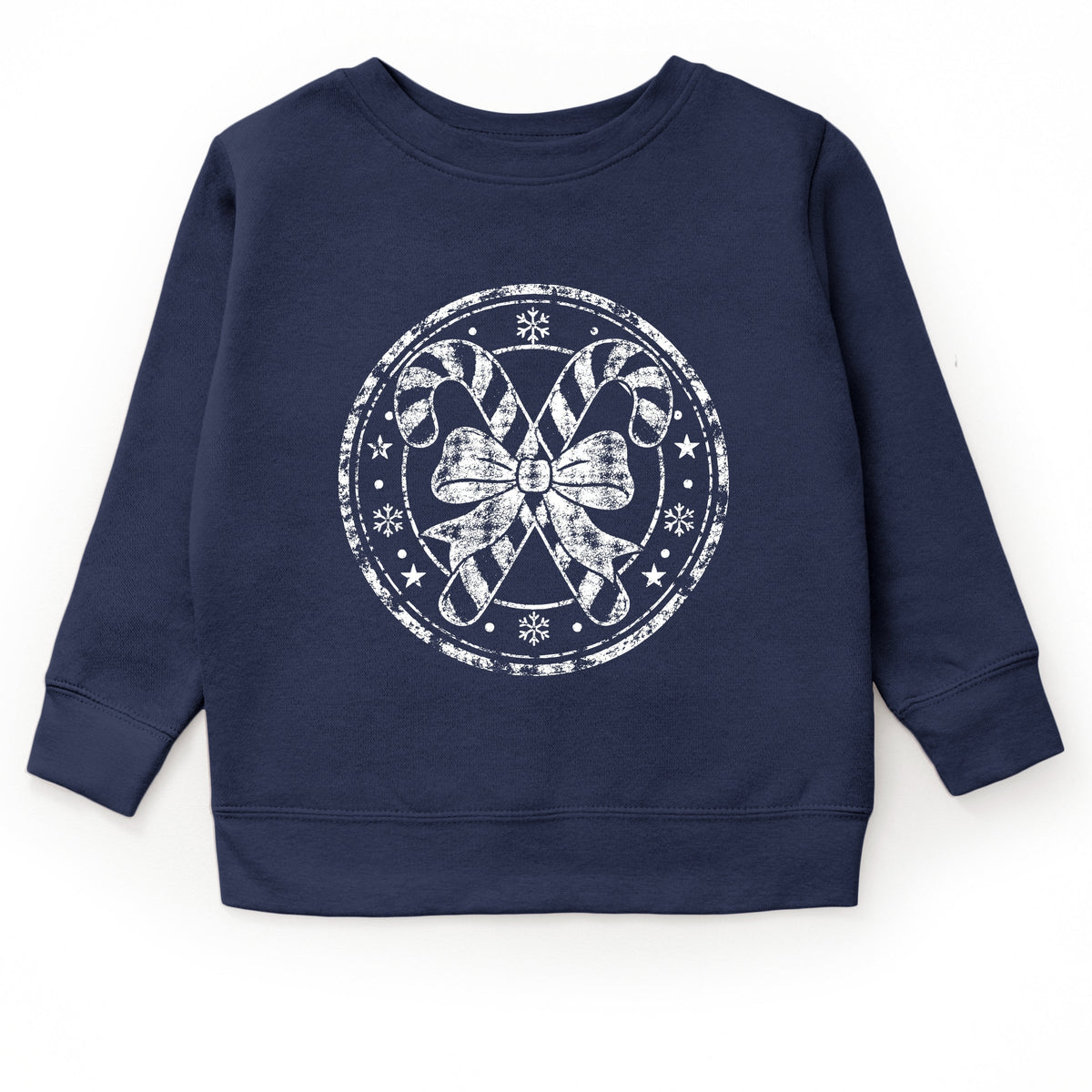 Candy Cane Circle - Youth Graphic Sweatshirt