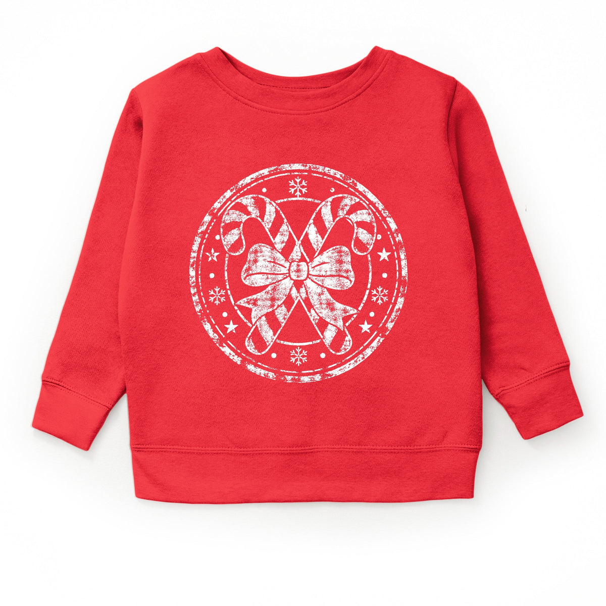 Candy Cane Circle - Youth Graphic Sweatshirt