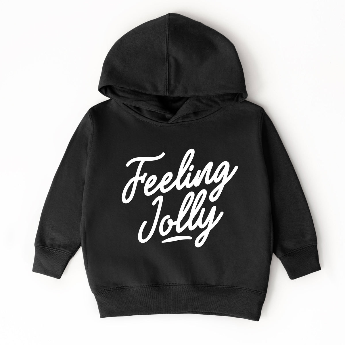 Feeling Jolly Cursive - Toddler Hoodie