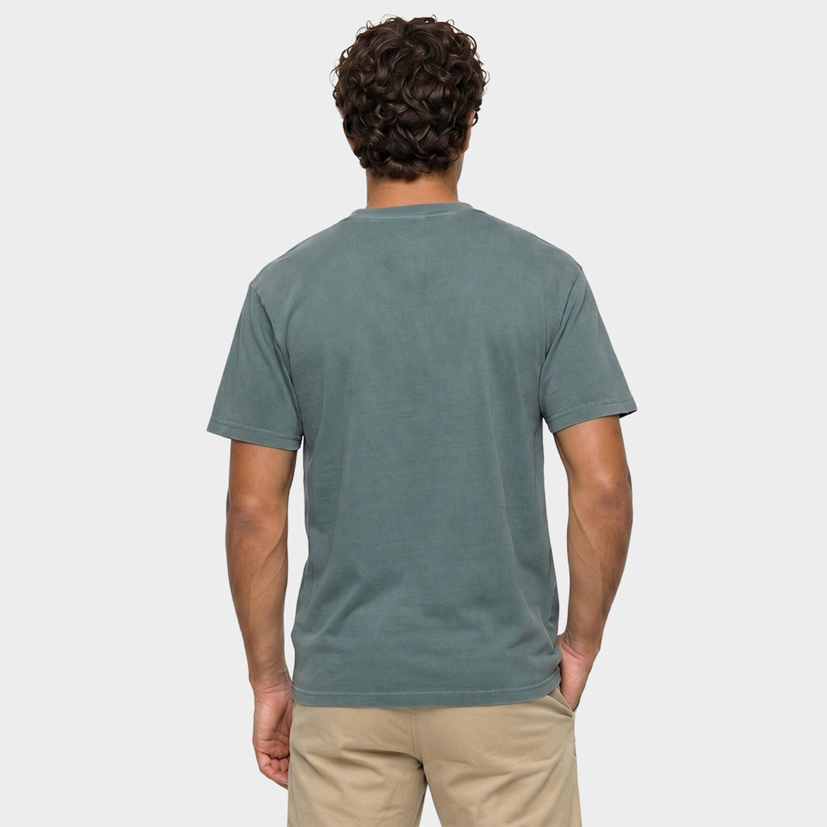 Christmas Morning Squad Distressed - Men's Garment Dyed Graphic T-Shirt