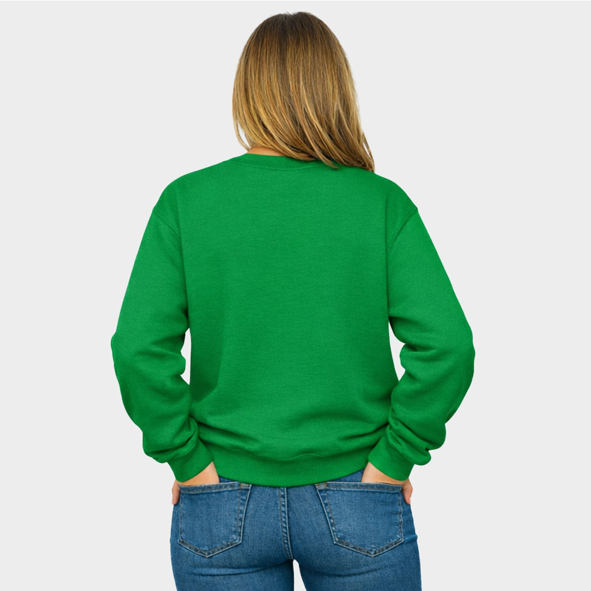 Santa's Nice List Arched - Women's Graphic Sweatshirt