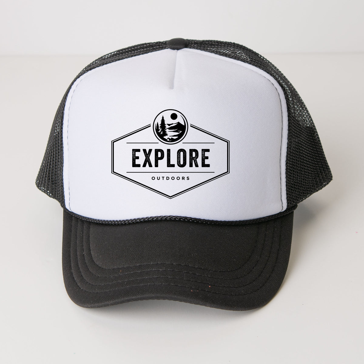 Explore Outdoors - Youth Graphic Foam Trucker Hat