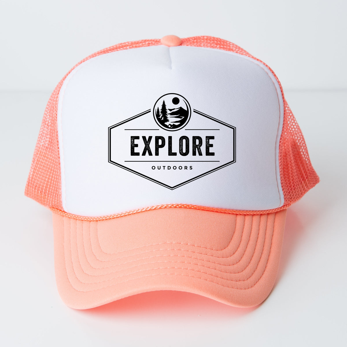 Explore Outdoors - Youth Graphic Foam Trucker Hat