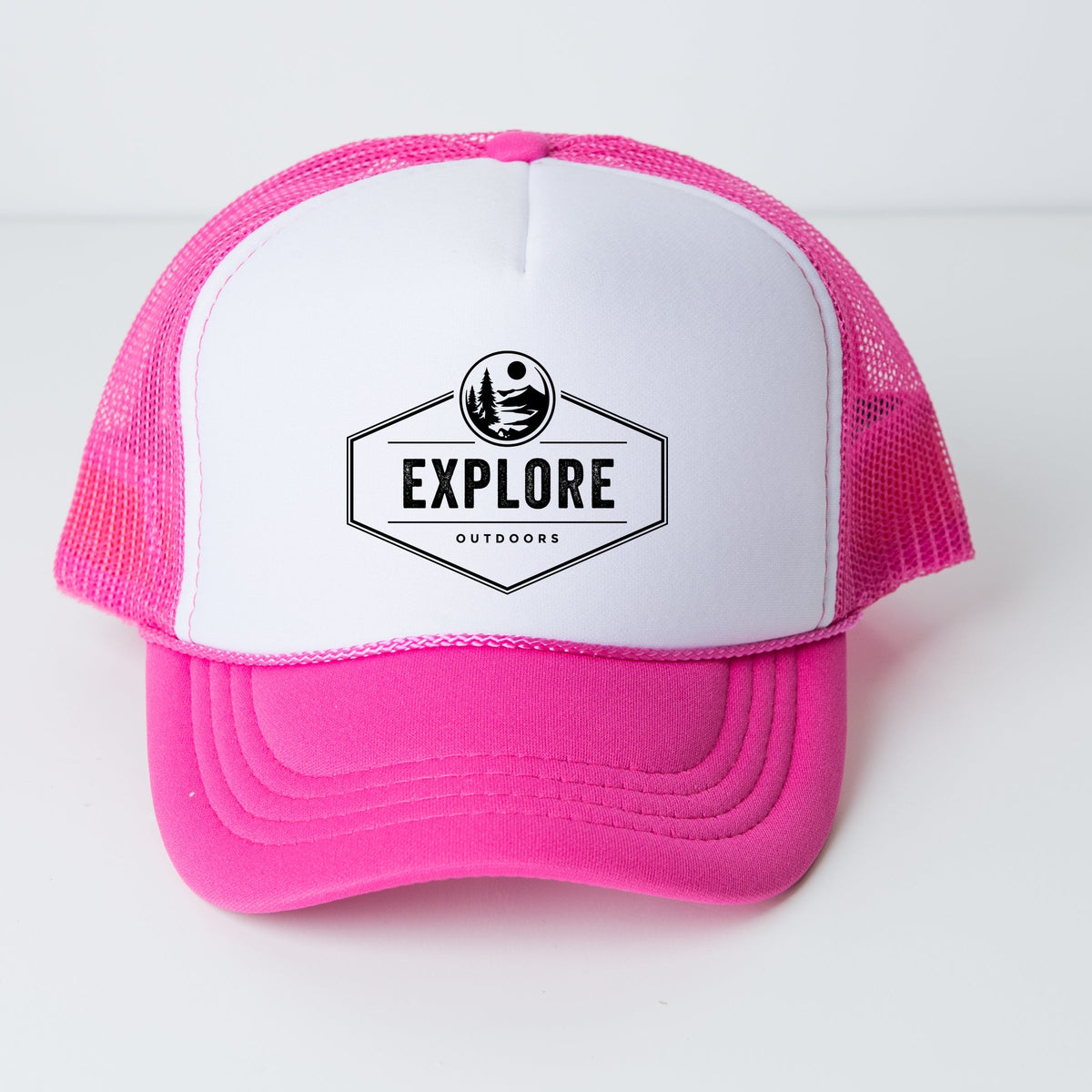 Explore Outdoors - Youth Graphic Foam Trucker Hat