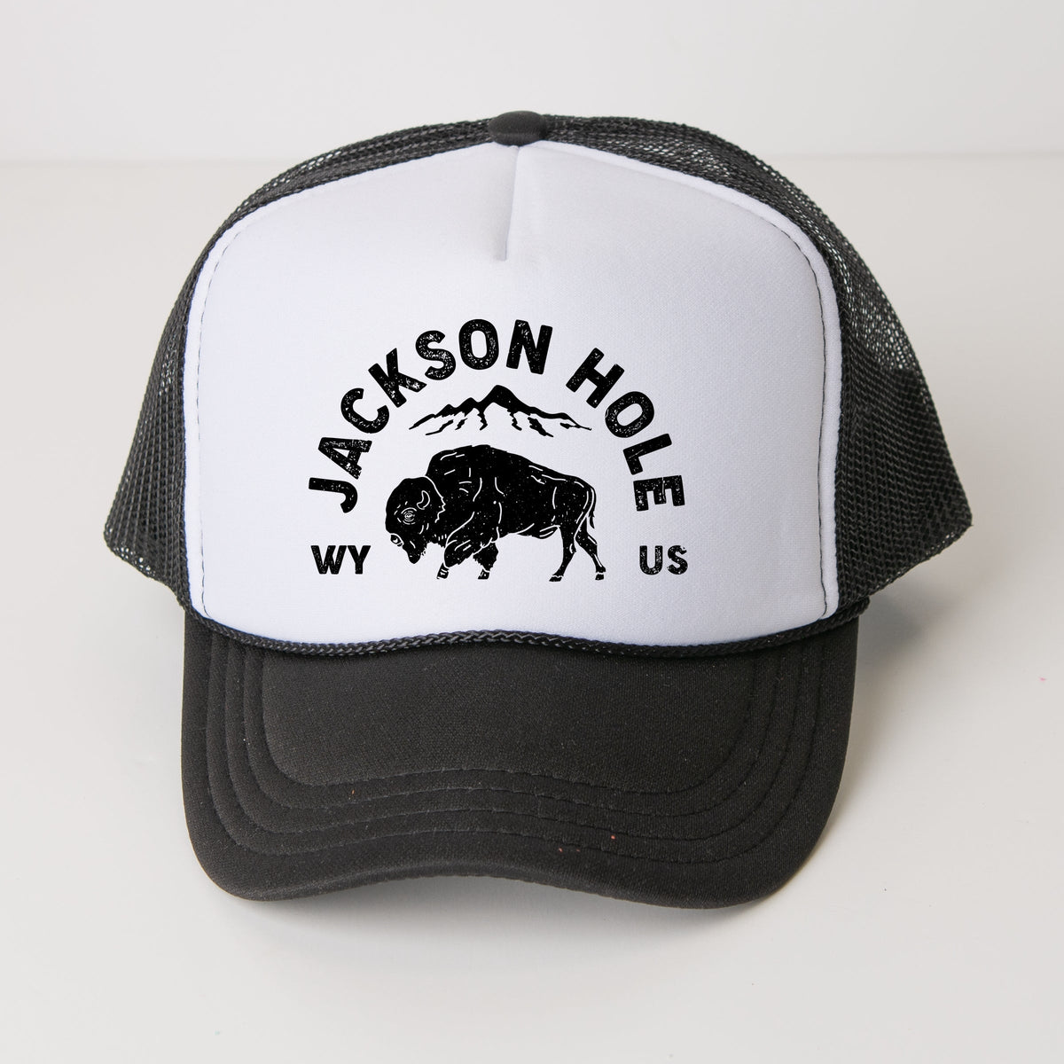 Jackson Hole Mountains - Youth Graphic Foam Trucker Hat