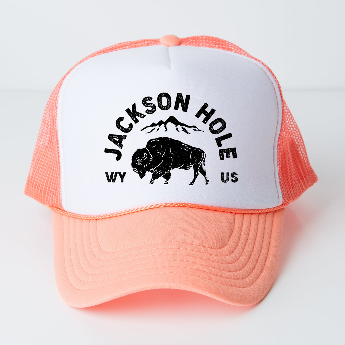 Jackson Hole Mountains - Youth Graphic Foam Trucker Hat