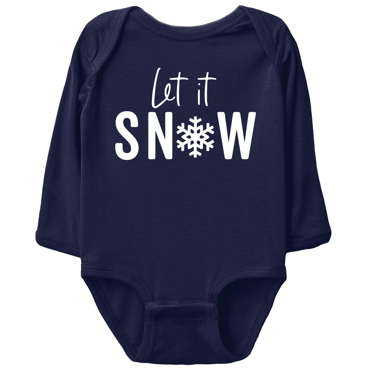 Let It Snow - Baby Long Sleeve Bodysuit