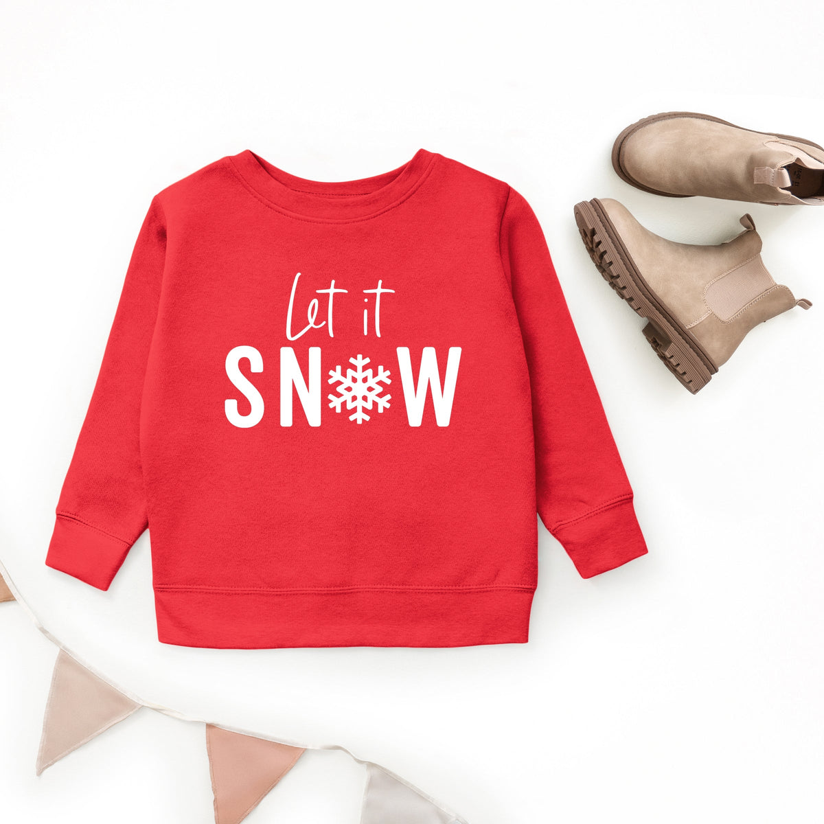 Let It Snow - Youth Graphic Sweatshirt