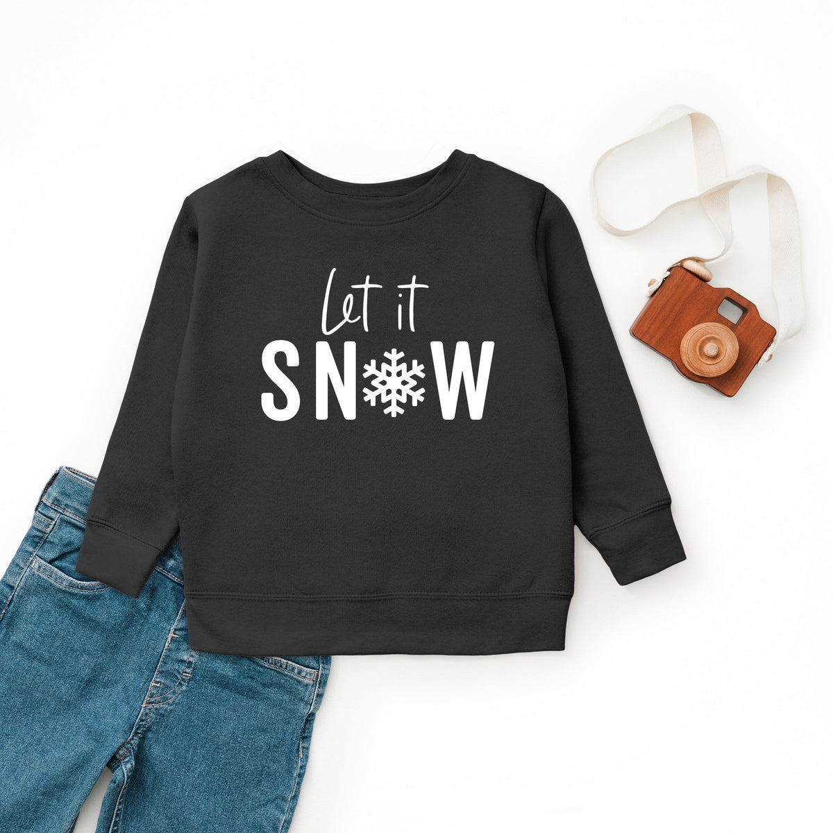 Let It Snow - Youth Graphic Sweatshirt