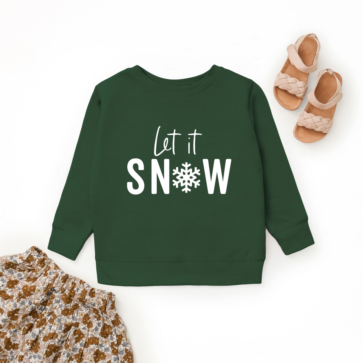 Let It Snow - Youth Graphic Sweatshirt