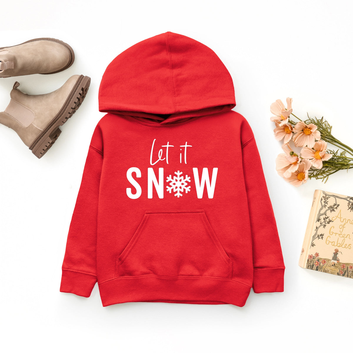 Let It Snow - Youth Graphic Hoodie