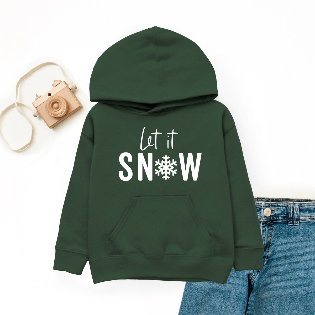 Let It Snow - Youth Graphic Hoodie