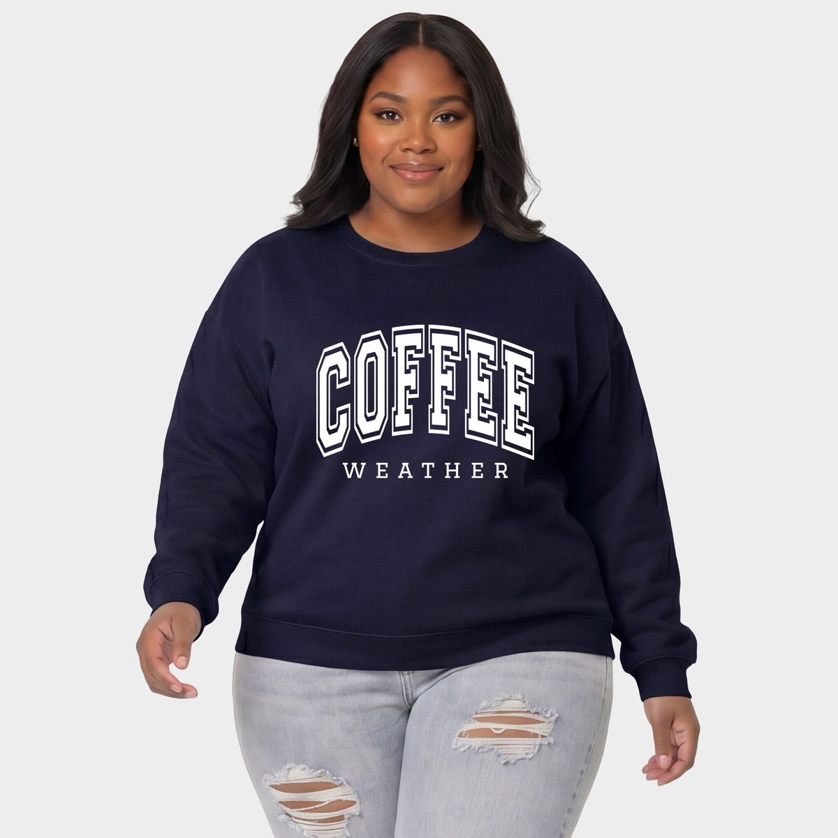 Coffee Weather - Women's Plus Sweatshirt