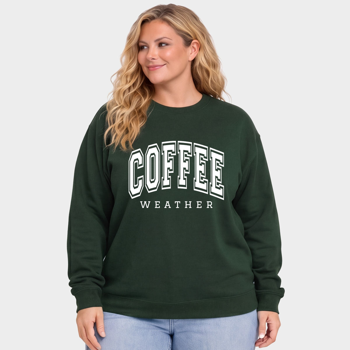 Coffee Weather - Women's Plus Sweatshirt