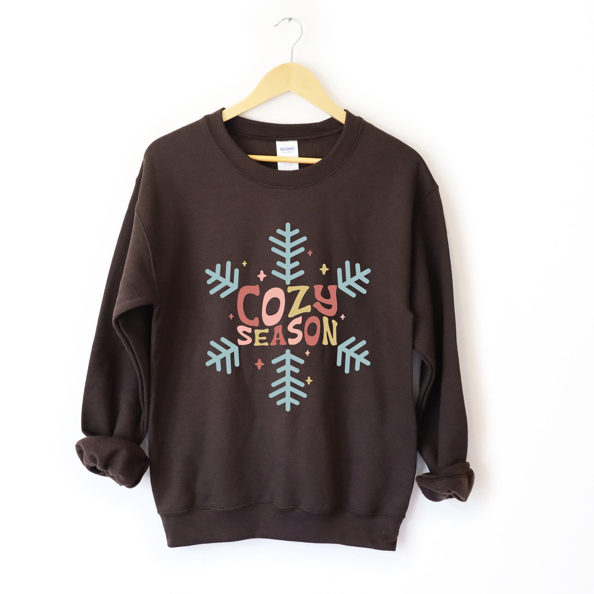 Cozy Season Colorful - Women's Graphic Sweatshirt