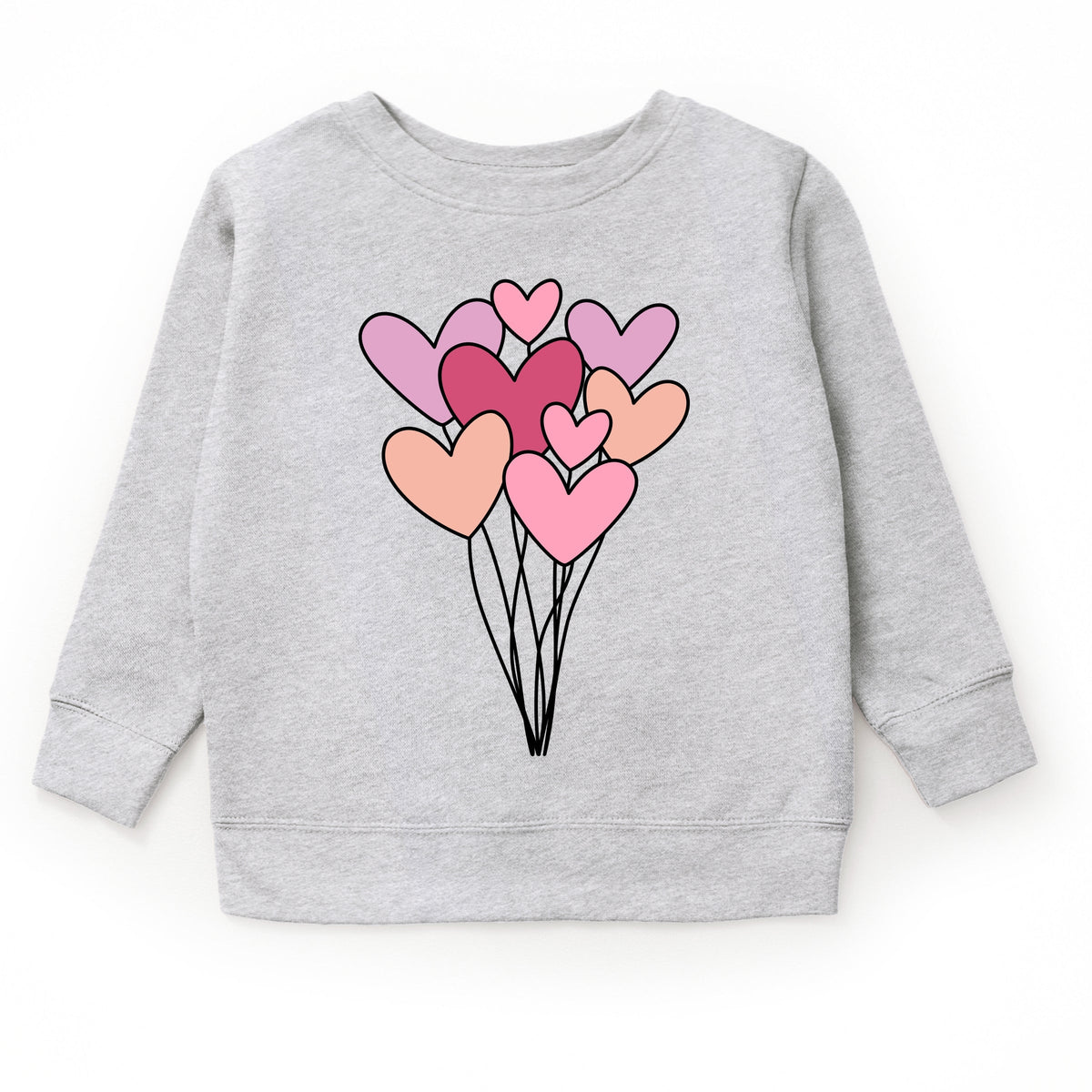 Heart Balloon Bundle - Youth Graphic Sweatshirt