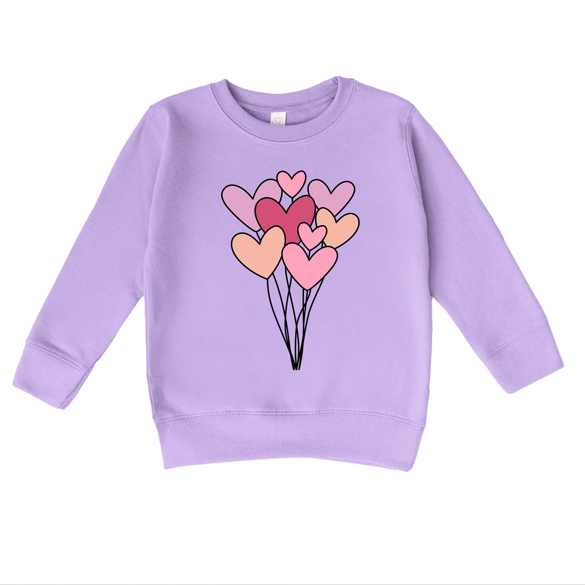Heart Balloon Bundle - Toddler Graphic Sweatshirt