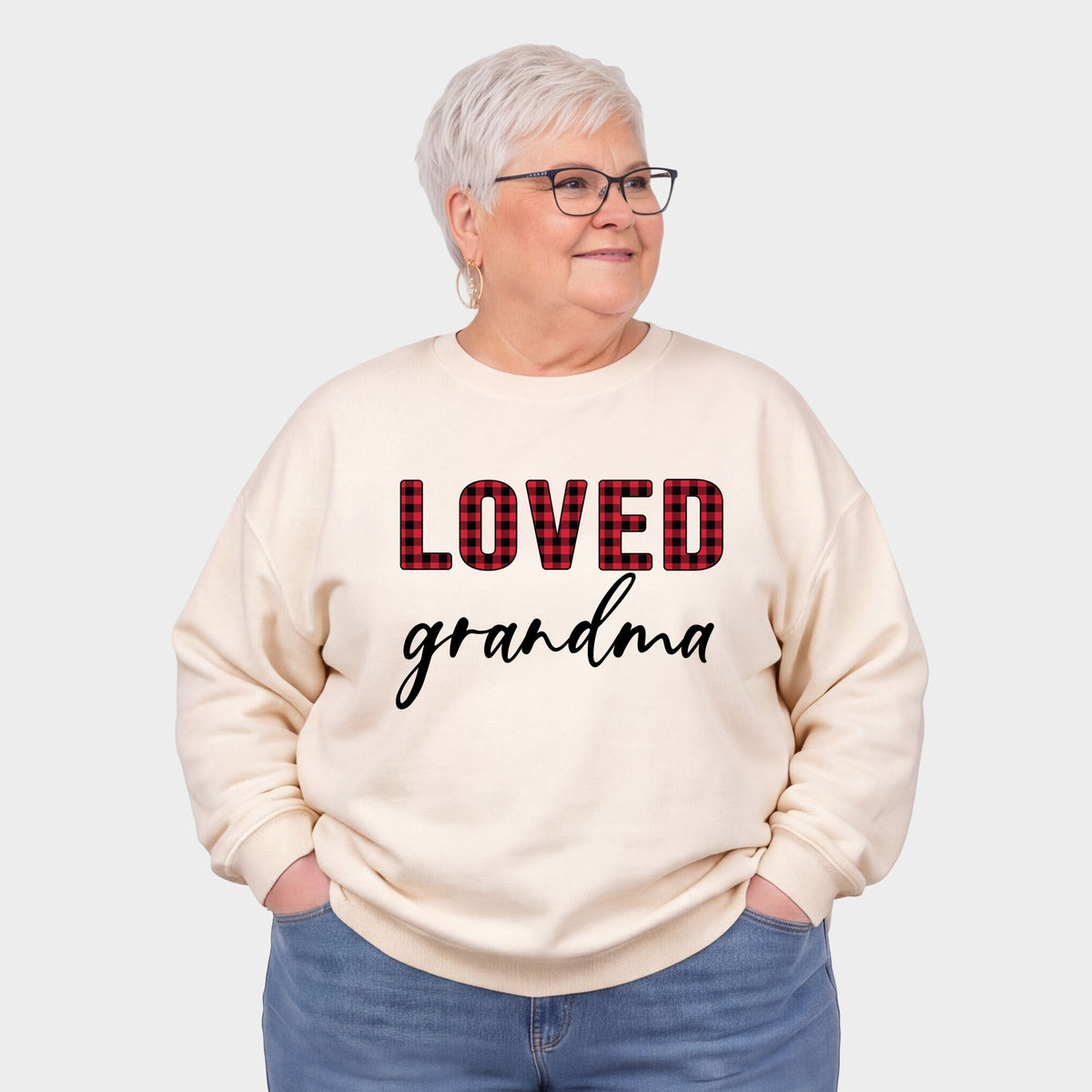 Loved Grandma - Women's Plus Sweatshirt