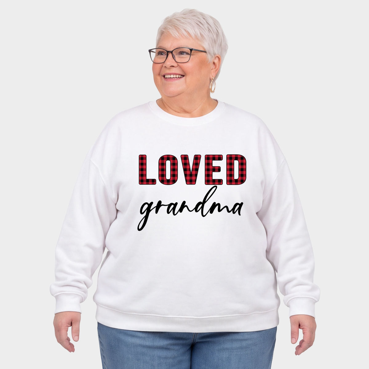 Loved Grandma - Women's Plus Sweatshirt