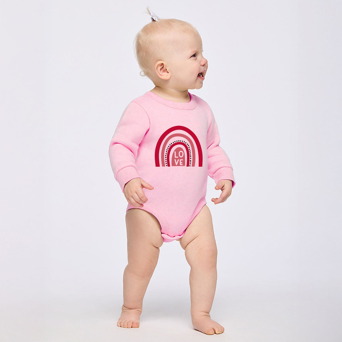 Love Rainbow - Infant Fleece BodySuit