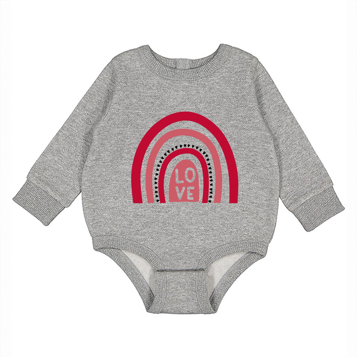 Love Rainbow - Infant Fleece BodySuit